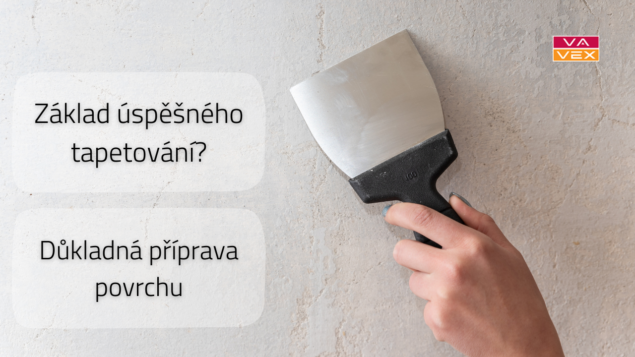 Příprava povrchu před tapetováním