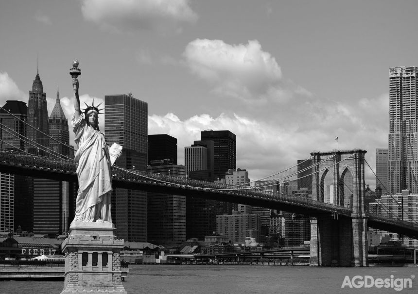 Vliesová fototapeta na zeď - New York,  Socha svobody - FTNS 2475, Socha svobody, 360 x 270 cm, AG Design