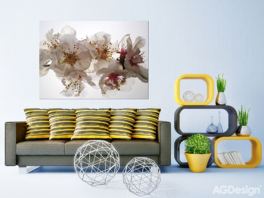 Fototapeta na zeď FTN M 2654, Rozkvetlá větvička, 155 x 110 cm, AG Design