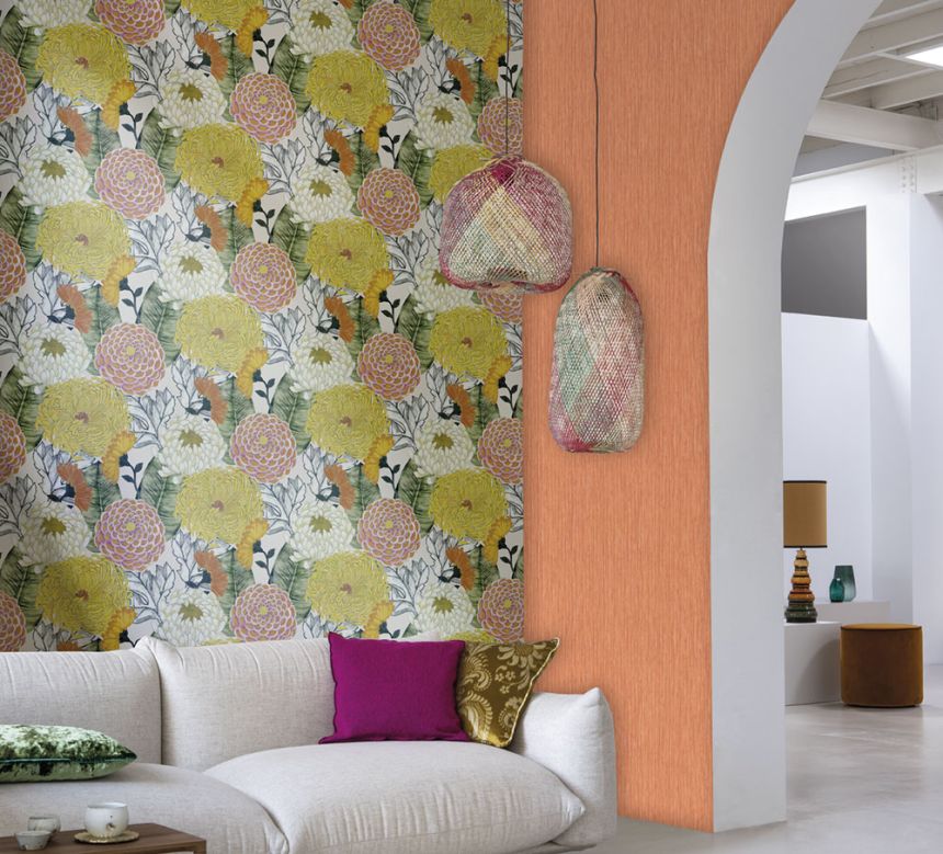 Vliesová tapeta s velkými květinami BR24031, Breeze, Decoprint