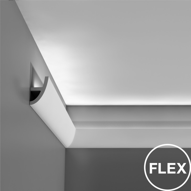 Dekorační lišta 200 x 5 x 8 cm Flexi pro LED osvětlení C373F Antonio, Orac Decor