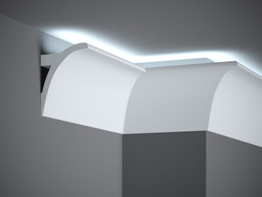 Stropní LED osvětlovací lišta QL011, 200 x 9,5 x 12,3 cm, Mardom