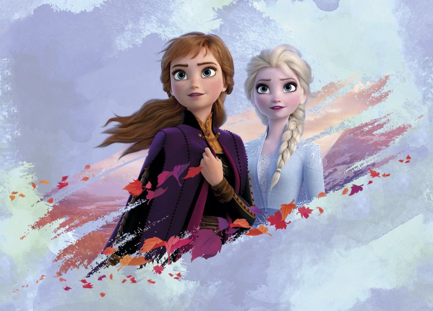 Dětská vliesová obrazová tapeta FTDN M 5263, Disney, Ledové království, 155 x 110 cm, AG Design