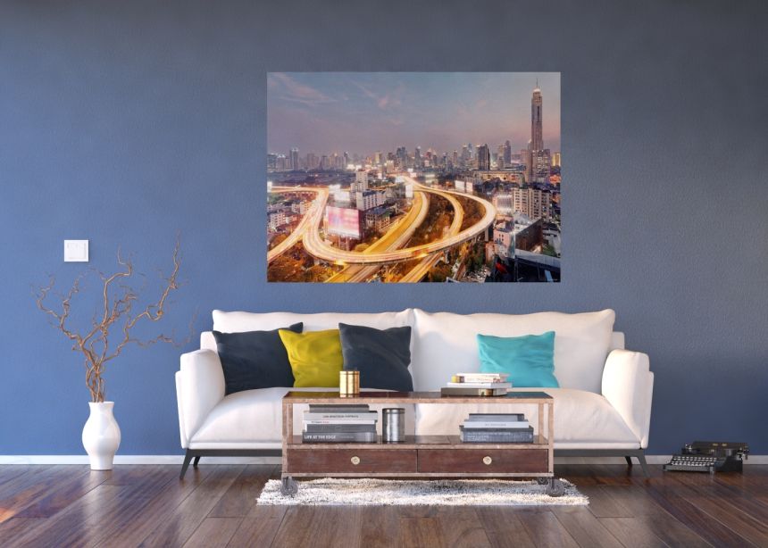 Fototapeta na zeď FTN M 2680, Noční město, 155 x 110 cm, AG Design