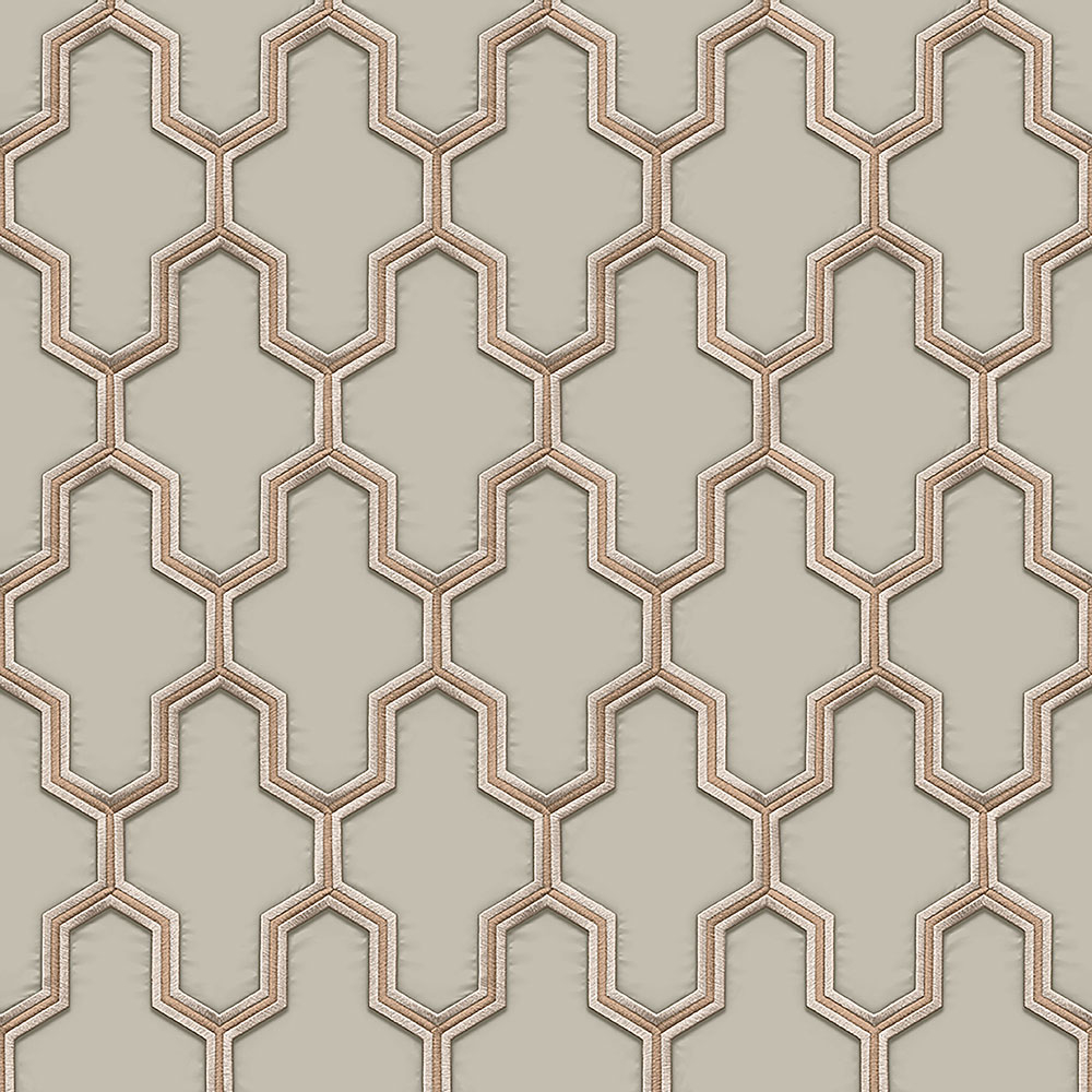 Luxusní vliesová geometrická tapeta WF121023, Wall Fabric, ID Design 