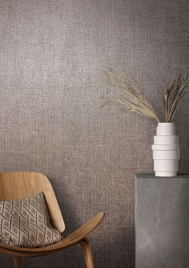 Luxusní metalická tapeta na zeď, imitace látky 33218, Natural Opulence, Marburg 