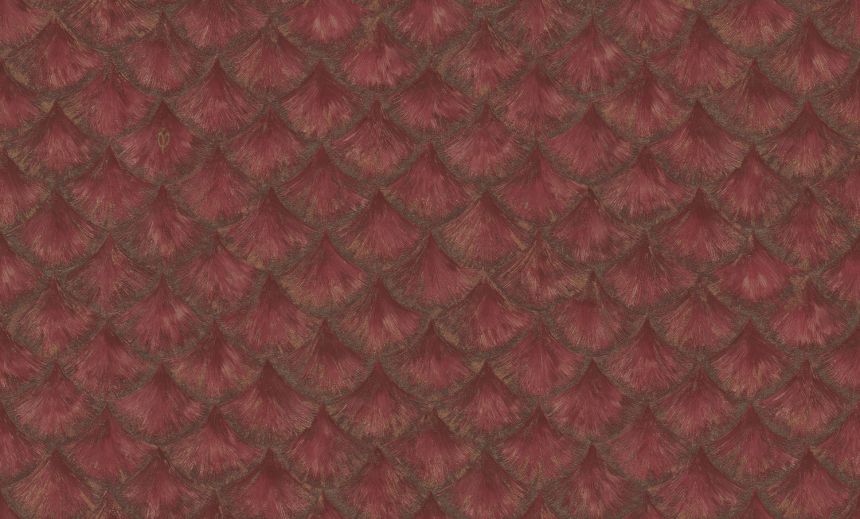 Luxusní vínovo-zlatá vliesová tapeta s geometrickým vzorem, 86094, Valentin Yudashkin 5, Emiliana Parati