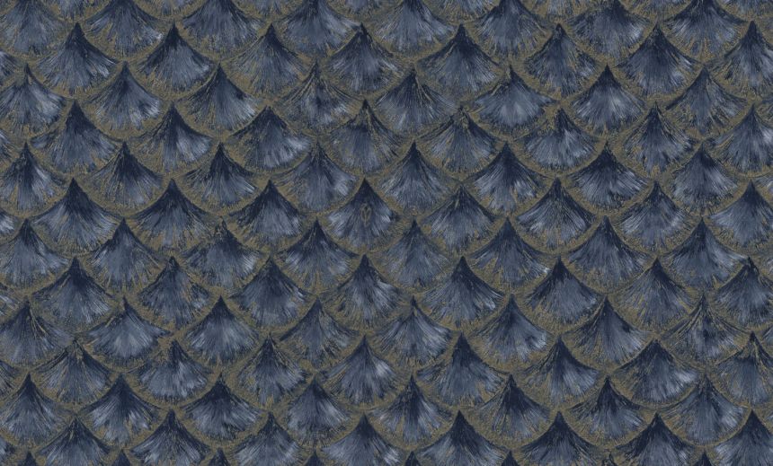Luxusní modro-zlatá vliesová tapeta s geometrickým vzorem, 86096, Valentin Yudashkin 5, Emiliana Parati