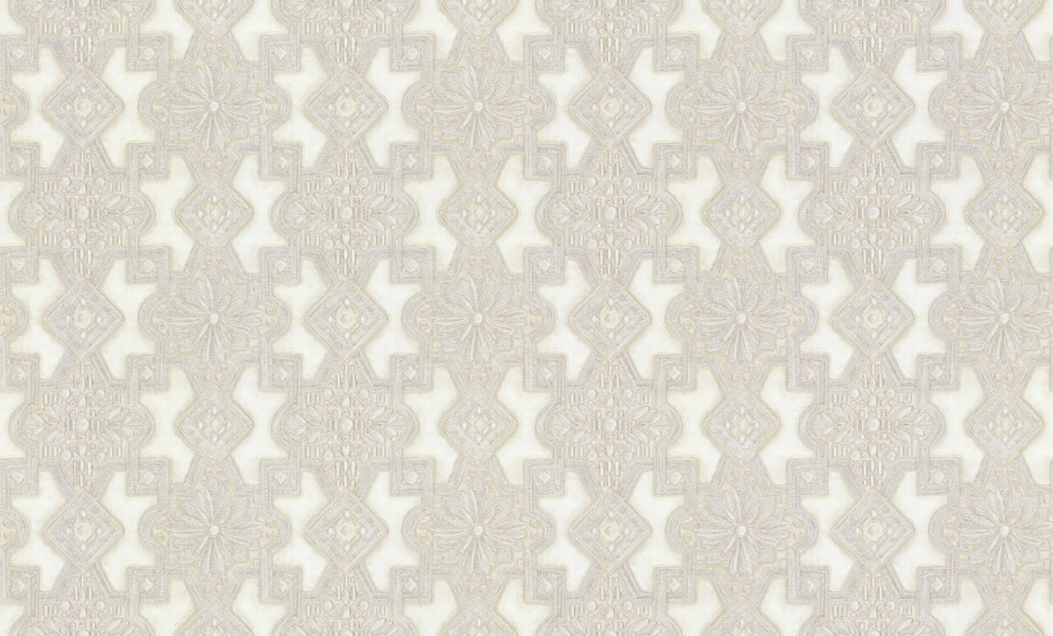 Luxusní béžovo-stříbrná vliesová tapeta s ornamenty, 86016, Valentin Yudashkin 5, Emiliana Parati
