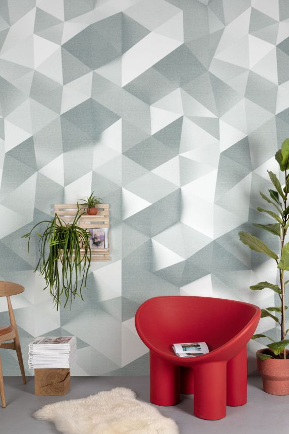 Vliesová geometrická 3D fototapeta na zeď, ML4601, Mural Young Edition, Grandeco