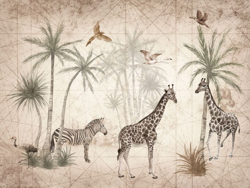 Vliesová fototapeta na zeď, Safari, ML1501, Mural Young Edition, Grandeco