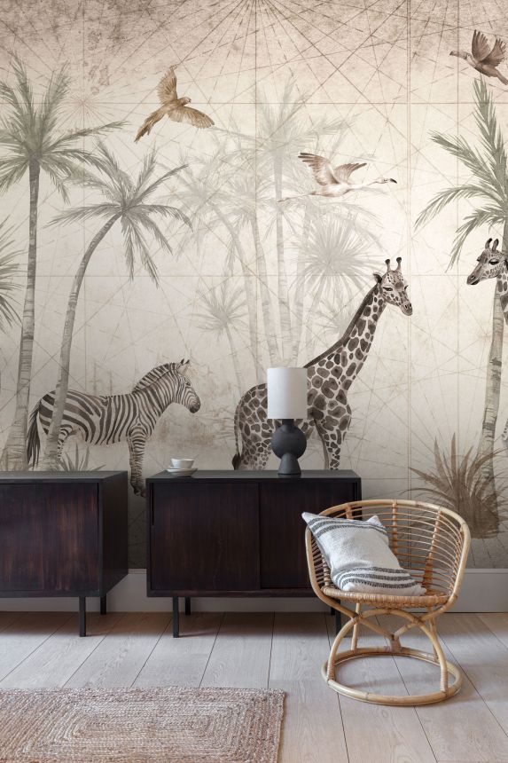 Vliesová fototapeta na zeď, Safari, ML1501, Mural Young Edition, Grandeco