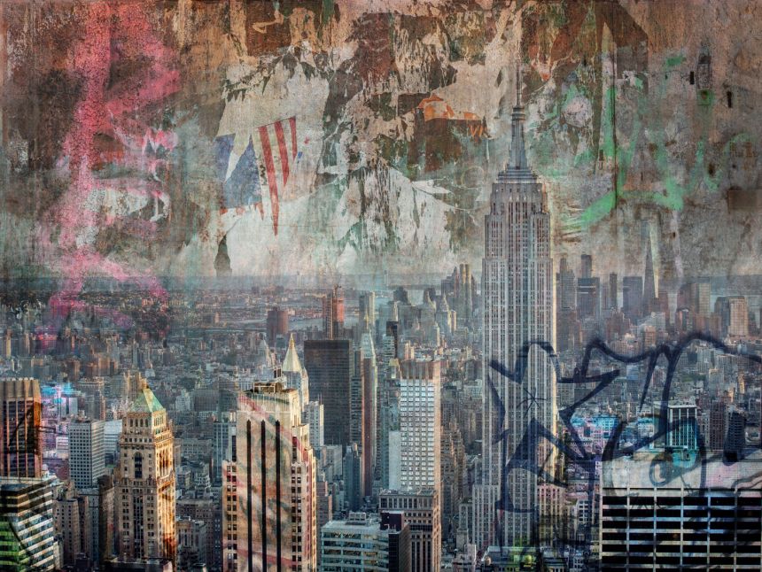 Vliesová fototapeta na zeď, New York, ML3701, Mural Young Edition, Grandeco