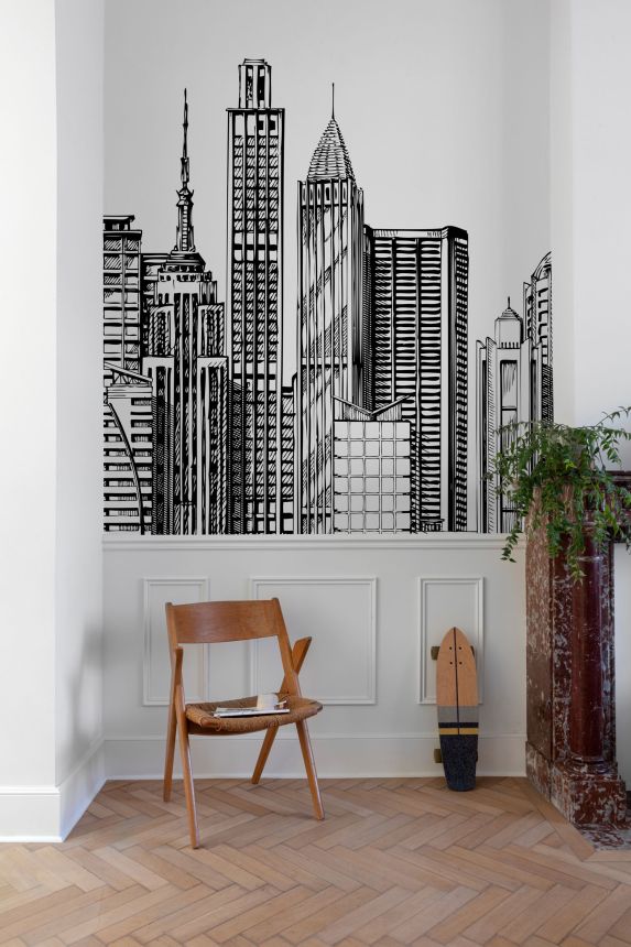 Vliesová grafická fototapeta na zeď, Město, ML4001, Mural Young Edition, Grandeco
