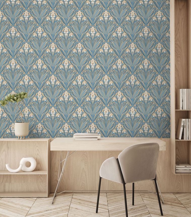Květinová vliesová tapeta na zeď, Art Deco, M66104, Elegance, Ugepa