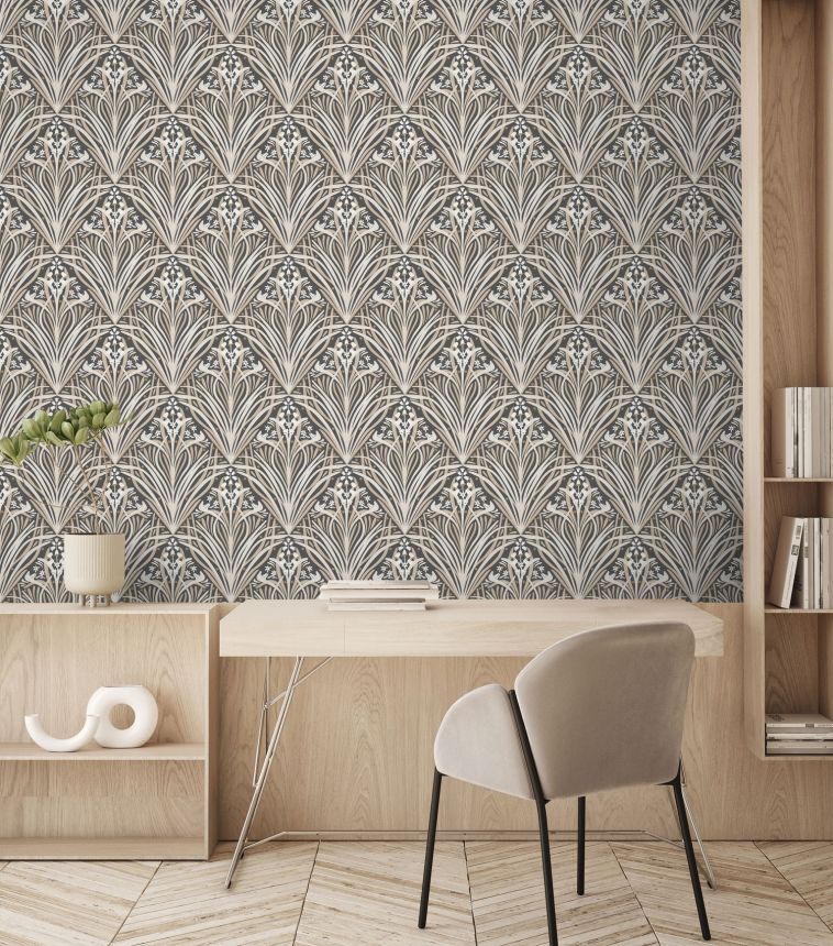 Květinová vliesová tapeta na zeď, Art Deco, M66109, Elegance, Ugepa