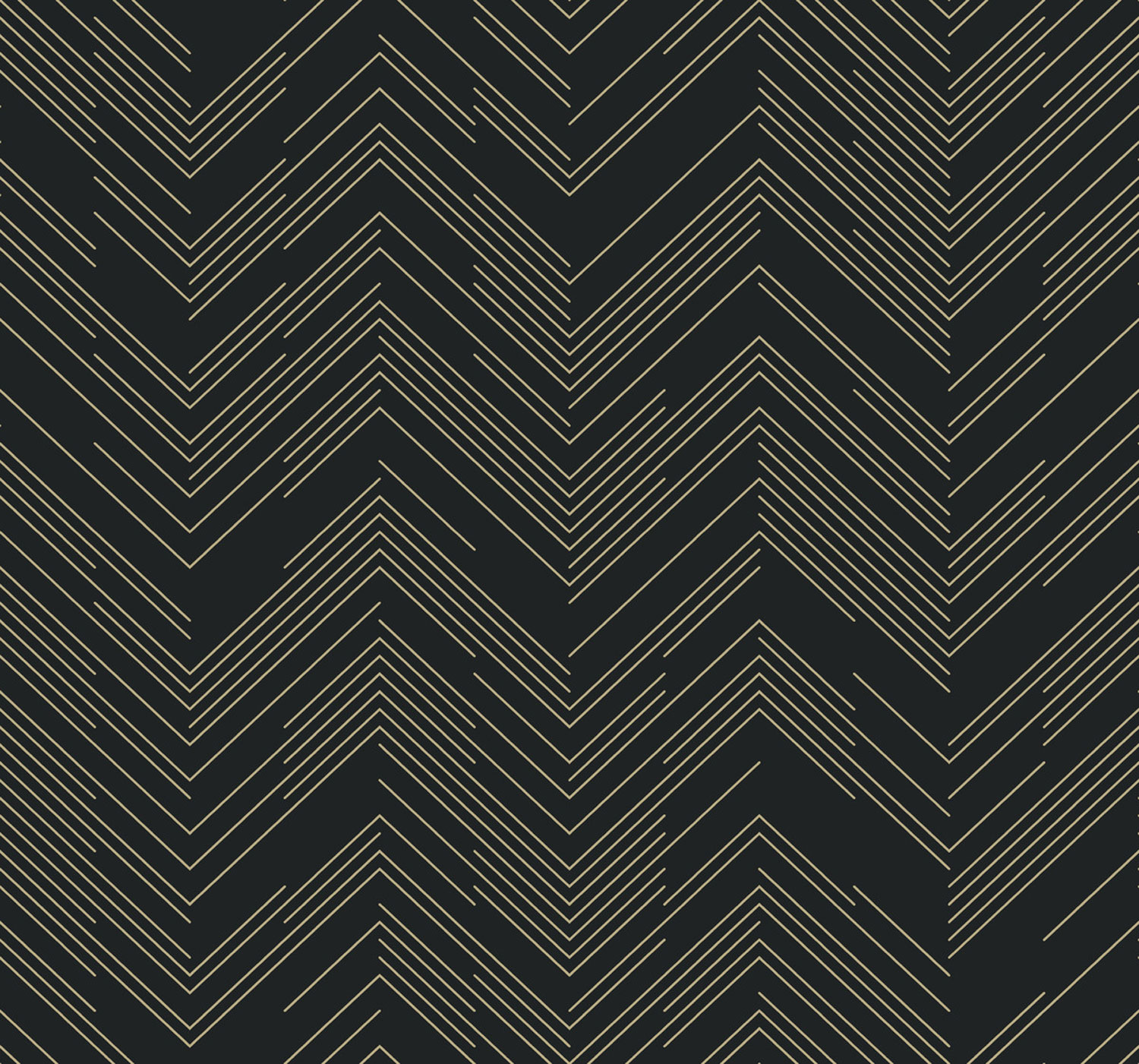 Černo-zlatá geometrická vliesová tapeta na zeď, MD7221, Modern Metals, York