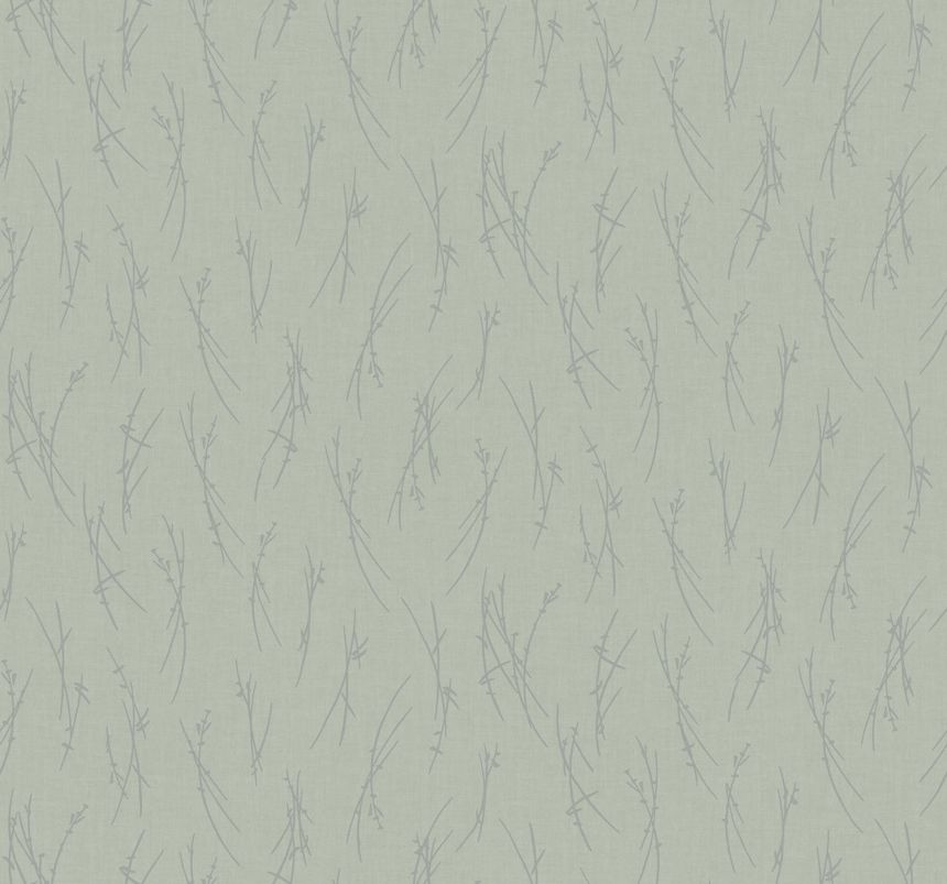 Zeleno-stříbrná vliesová tapeta na zeď, MD7194, Modern Metals, York