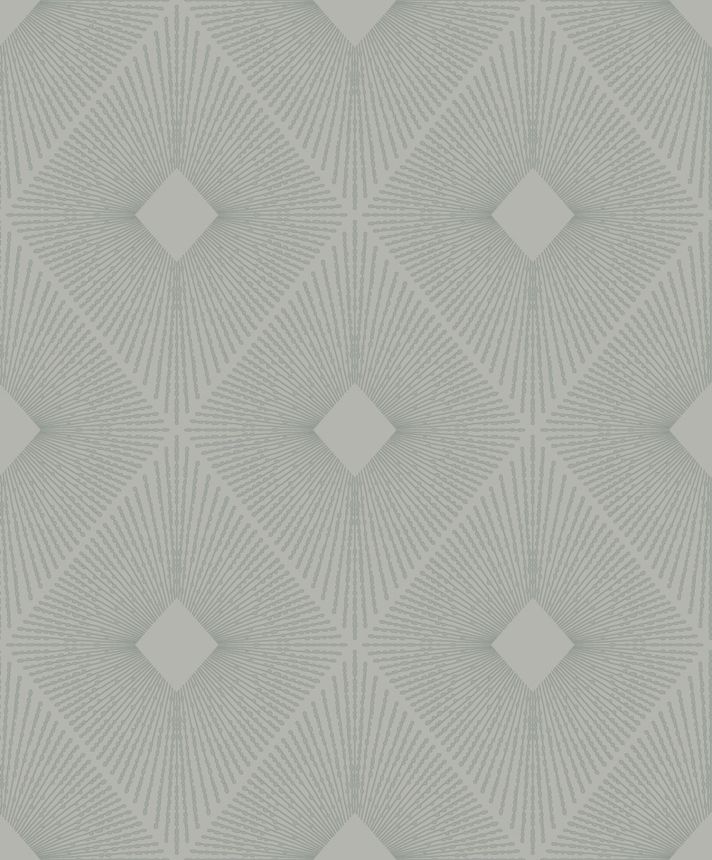 Šedo-stříbrná geometrická vliesová tapeta na zeď, MD7132, Modern Metals, York
