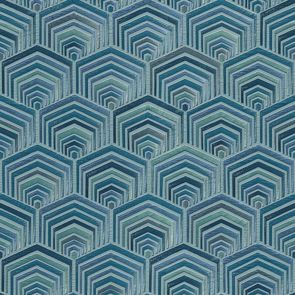 Vliesová  tapeta s vinylovým povrchem DE120047, geometrický vzor, Wallstitch, Design ID
