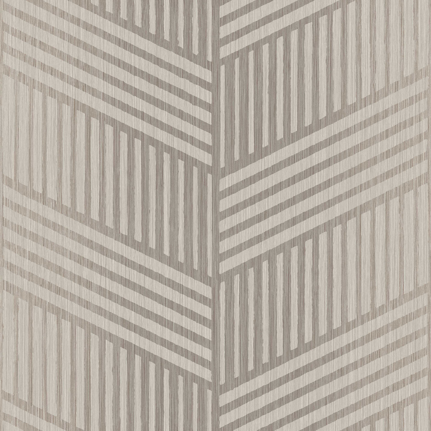 Šedo-béžová vliesová tapeta na zeď, geometrický vzor, 24481, Textum, Cristiana Masi by Parato