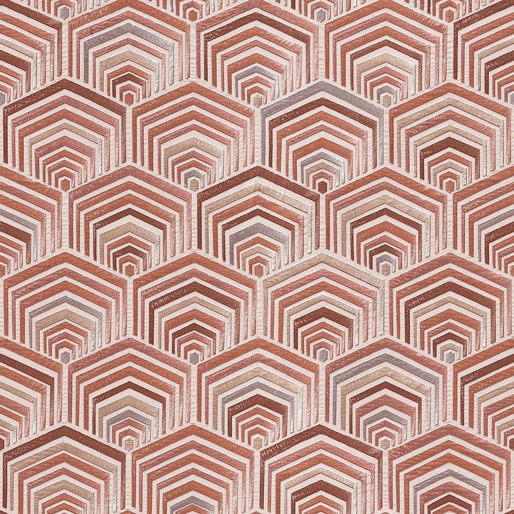 Geometrická tapeta vliesová s vinylovým povrchem DE120044, Wallstitch, Design ID