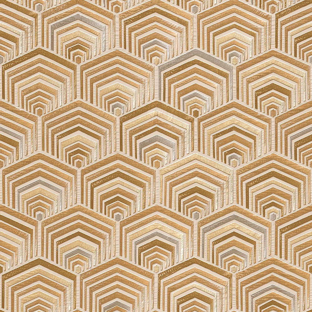 Geometrická tapeta vliesová s vinylovým povrchem DE120043, Wallstitch, Design ID
