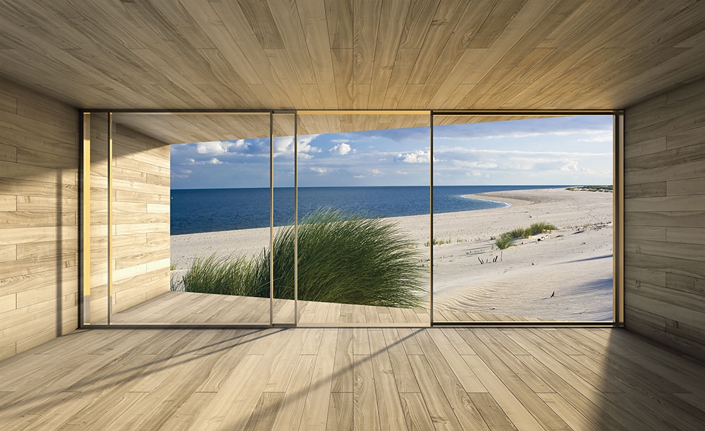 Vliesová obrazová tapeta Výhled na moře 22118, 416 x 254 cm, Photomurals, Vavex