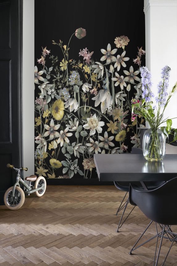 Vliesová fototapeta na zeď, květiny, 159216, Vintage Flowers, Esta Home