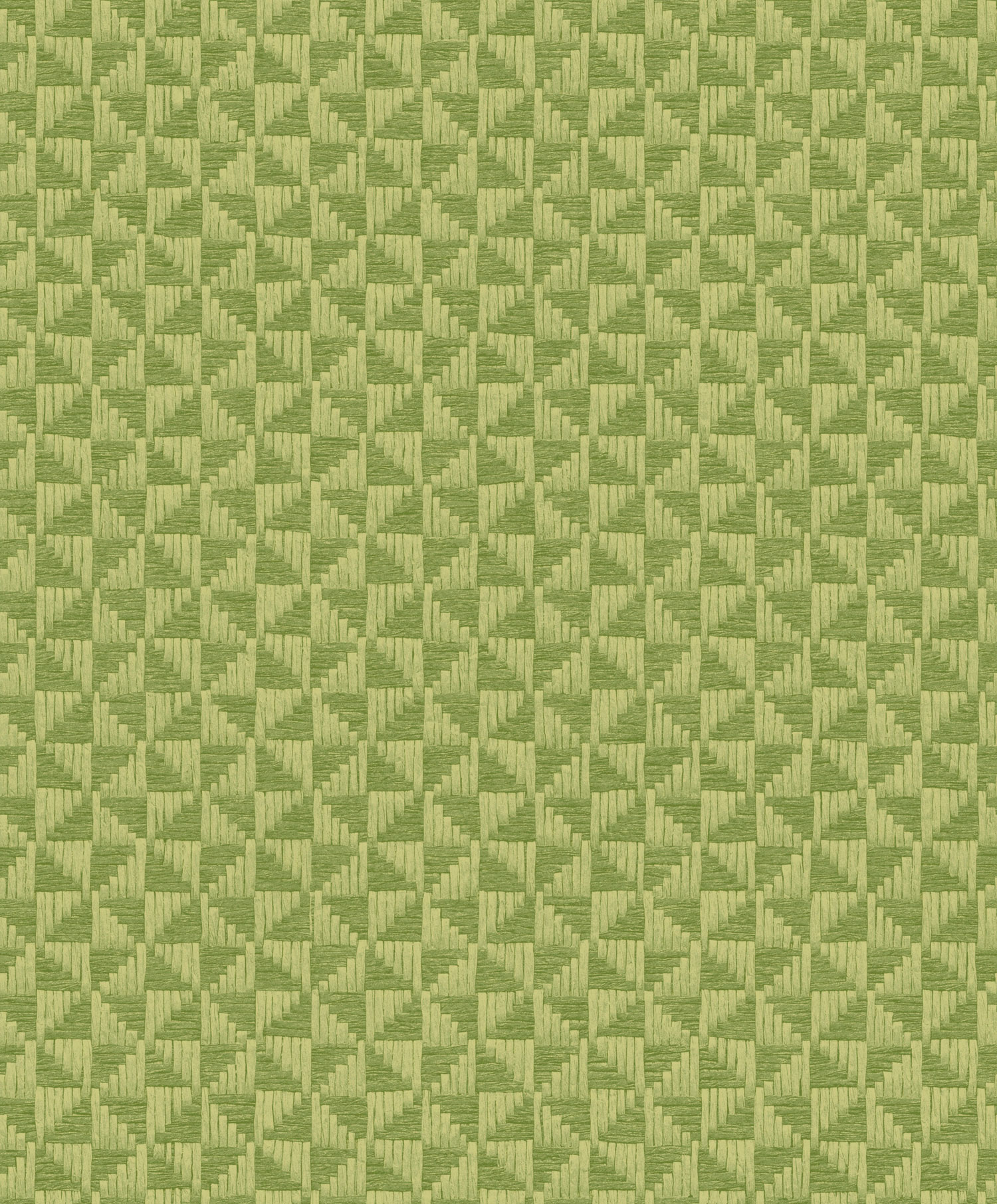 Zelená geometrická vliesová tapeta na zeď, ZEN304, Zen, Zoom by Masureel