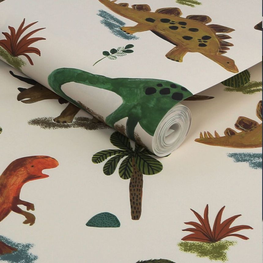 Dětská vliesová tapeta s dinosaury, 118331, Next