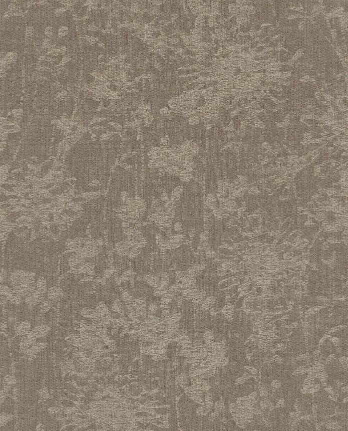 Luxusní hnědo-šedá vliesová tapeta s květinami, 333422, Emerald, Eijffinger