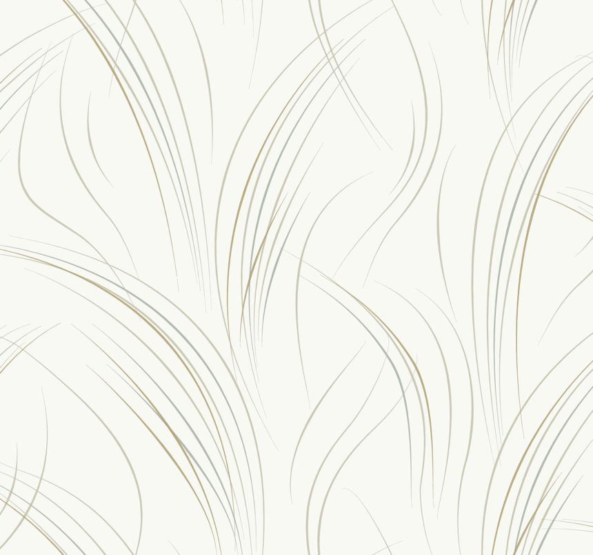 Elegantní bílá geometrická vliesová tapeta na zeď, EV3939, Candice Olson Casual Elegance, York
