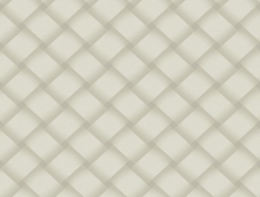 Šedo-béžová geometrická 3D vliesová tapeta na zeď, EV3967, Candice Olson Casual Elegance, York
