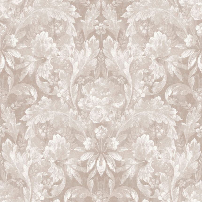 Šedá květinová vliesová tapeta na zeď, 119843, Laura Ashley 3
