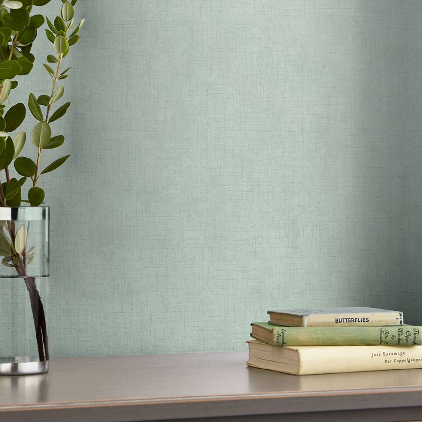 Tyrkysová vliesová tapeta na zeď, 121092, Laura Ashley 3