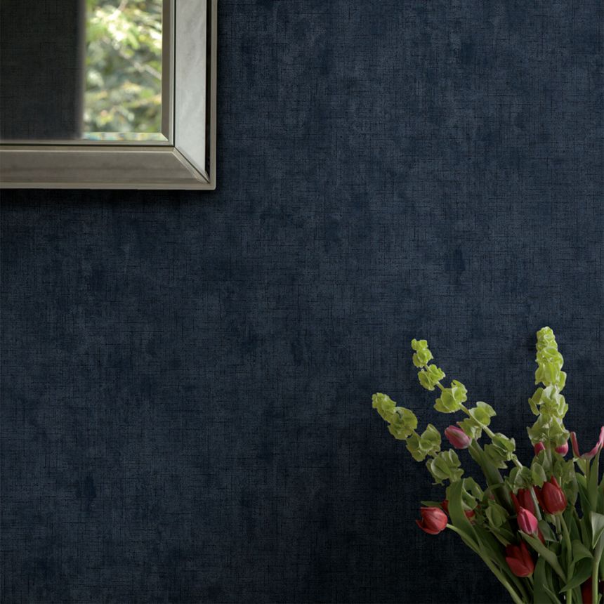 Tmavě modrá vliesová tapeta na zeď, 121097, Laura Ashley 3