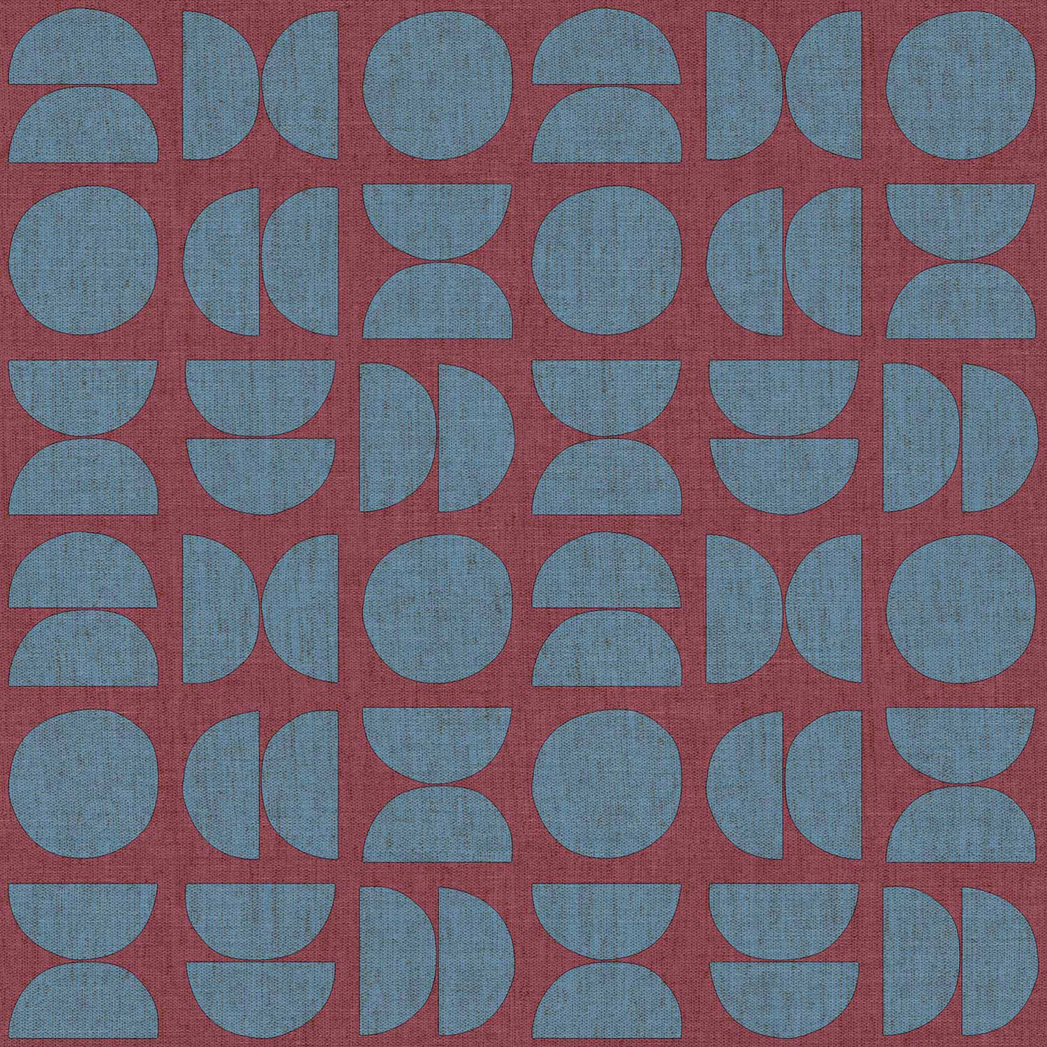 Vínová vliesová tapeta na zeď, geometrický vzor, 30154, Energie, Cristiana Masi by Parato
