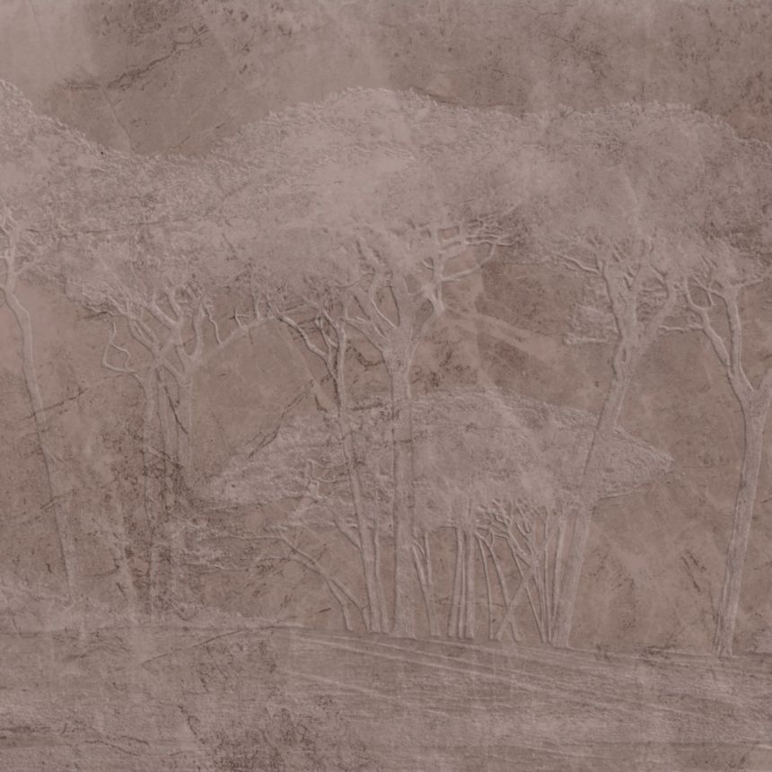 Luxusní vliesová fototapeta se stromy, Z77566, Savana, Zambaiti Parati