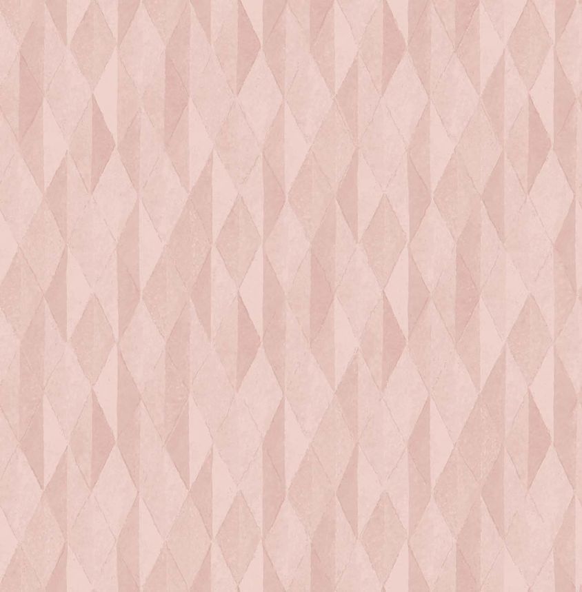Růžová geometrická vliesová tapeta na zeď, 333542, Festival, Eijffinger
