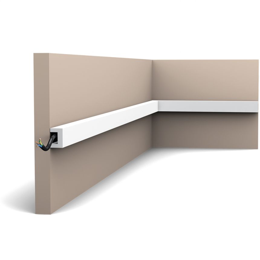 Podlahová a osvětlovací lišta CX190 200x3x2 Orac Decor