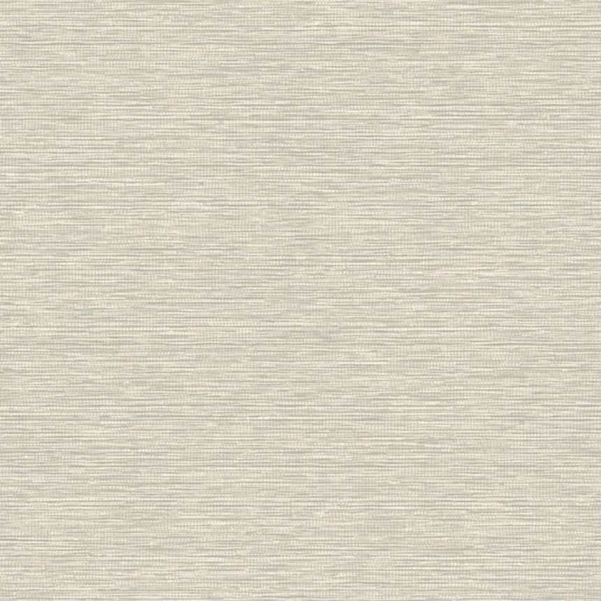 Vliesová tapeta na zeď, šedo-béžová, imitace látky, NHW1012, Perla, Decoprint