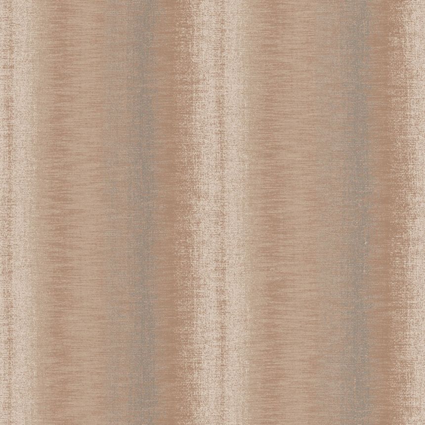 Terakotová vliesová tapeta na zeď, pruhy, RE25142, Reflect, Decoprint
