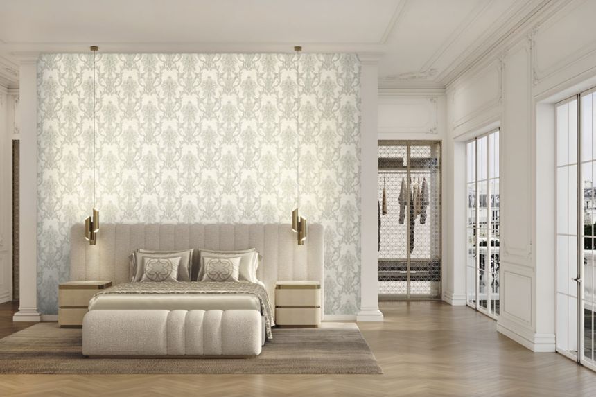 Luxusní  krémovo-zlatá zámecká vliesová tapeta na zeď, Z34925, Elie Saab 2
