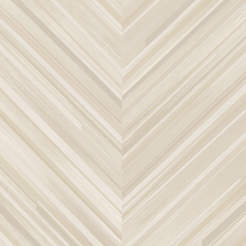 Krémová geometrická vliesová tapeta na zeď, rybí kost, 340160, Gilded, Eijffinger