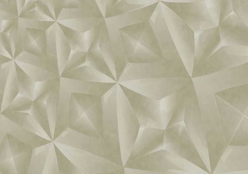 Geometrická 3D obrazová vliesová tapeta na zeď, 340185, Gilded, Eijffinger