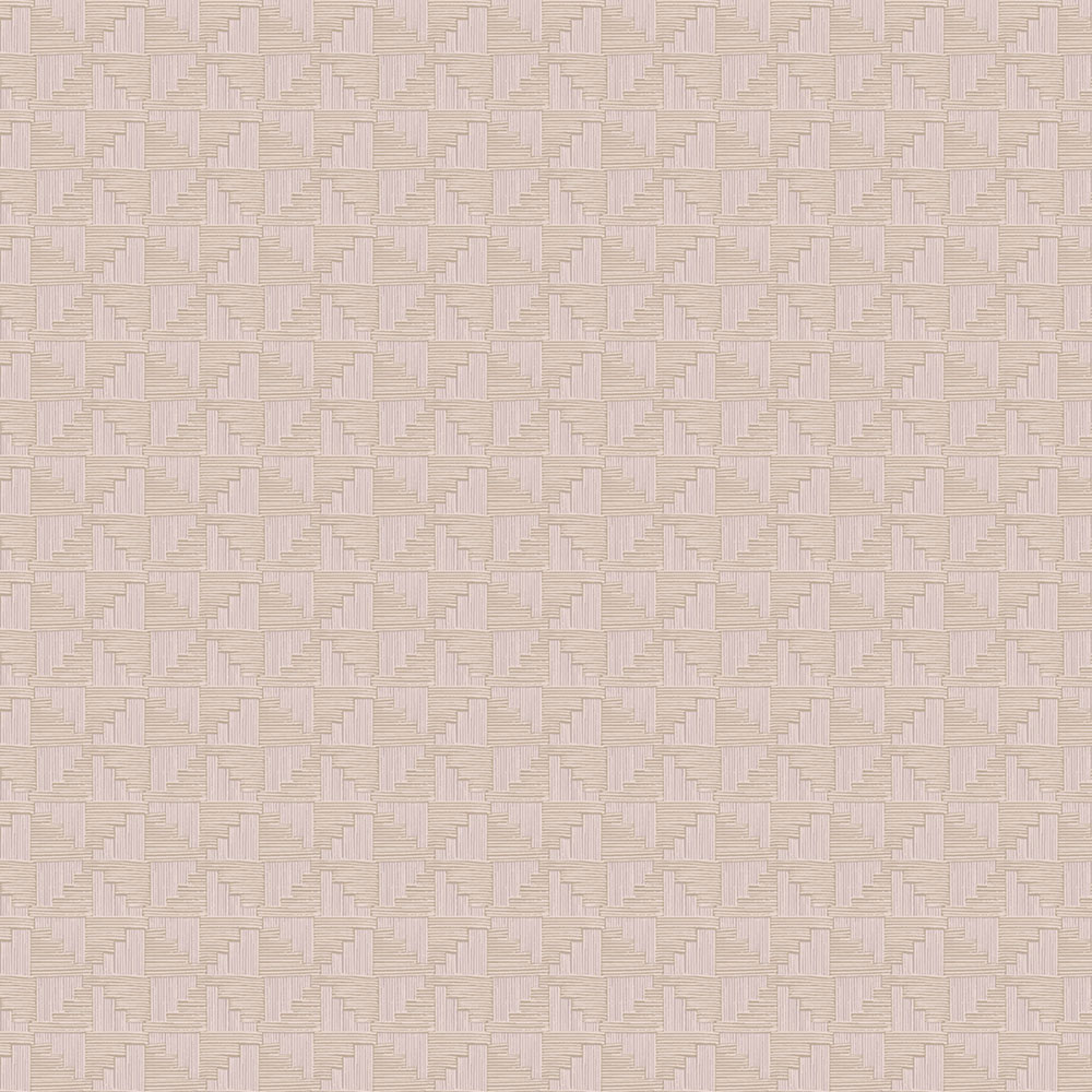 Šedo-béžová vliesová geometrická retro tapeta na zeď, 333650, Revive, Eijffinger