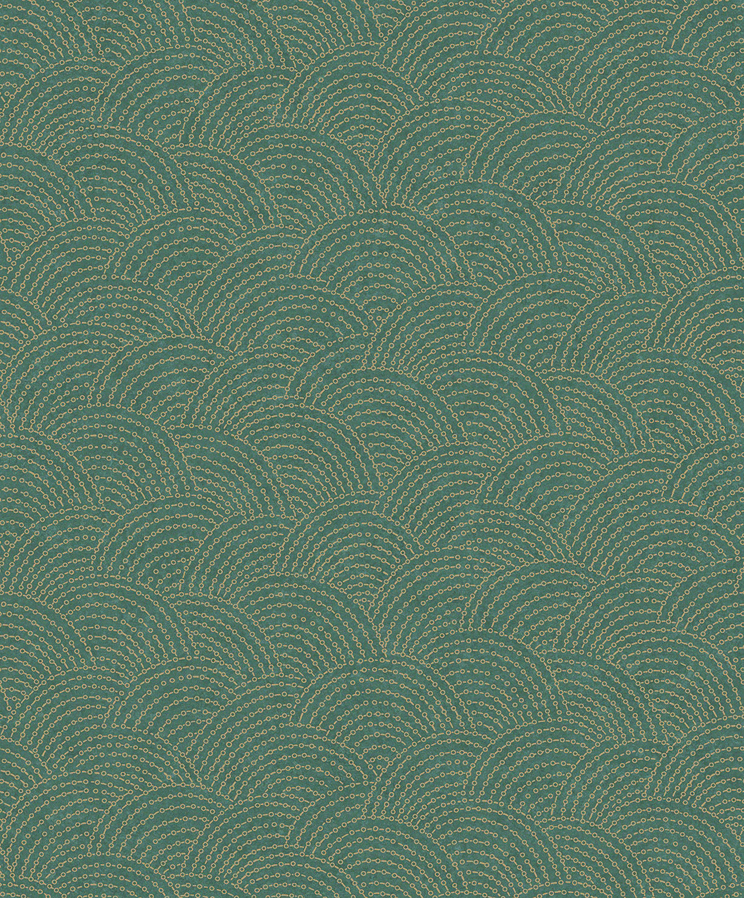 Zeleno-zlatá geometrická vliesová tapeta na zeď BZ3306, Belize, Grandeco