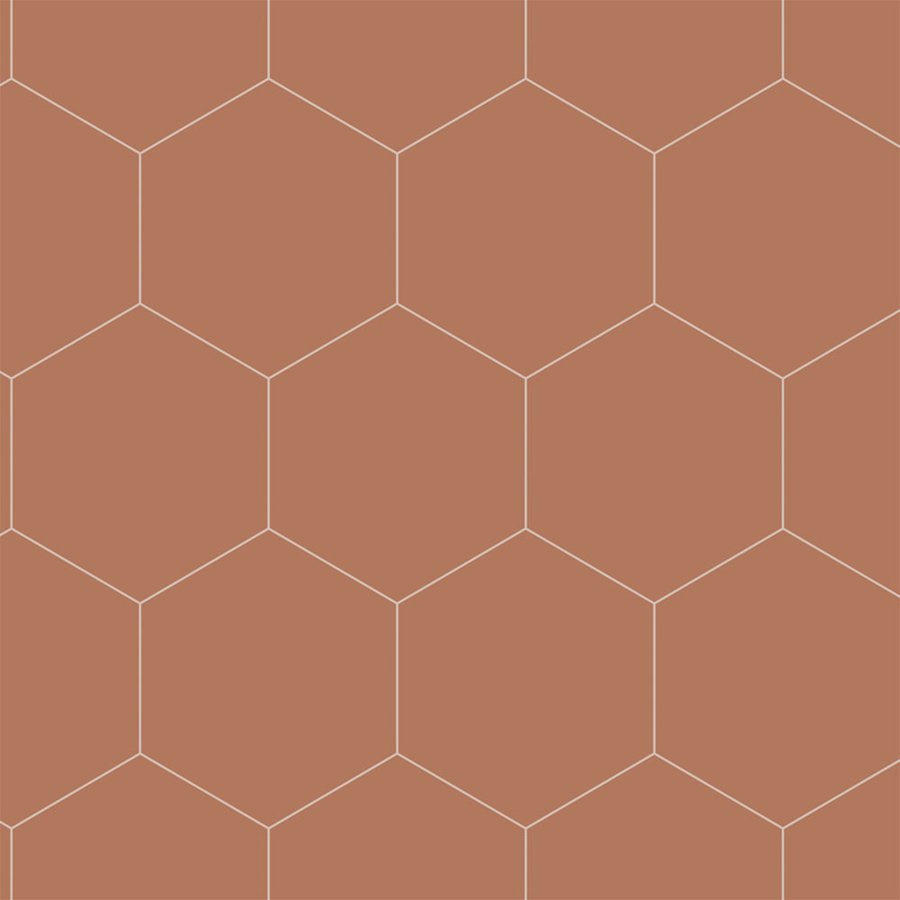 Geometrická vliesová tapeta na zeď, hnědá, 139376 Bloom, Esta Home