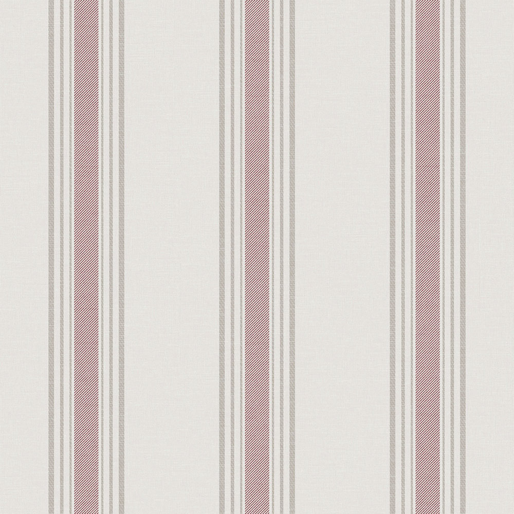 Vliesová tapeta na zeď, růžová, pruhy,  9810-5, Essential Stripes, ICH Wallcoverings